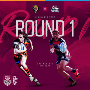 Intrust Super Cup Round 1 Season 2019 Easts Tigers v Mackay Cutters from Langlands Park, Kick off at 4.30pm