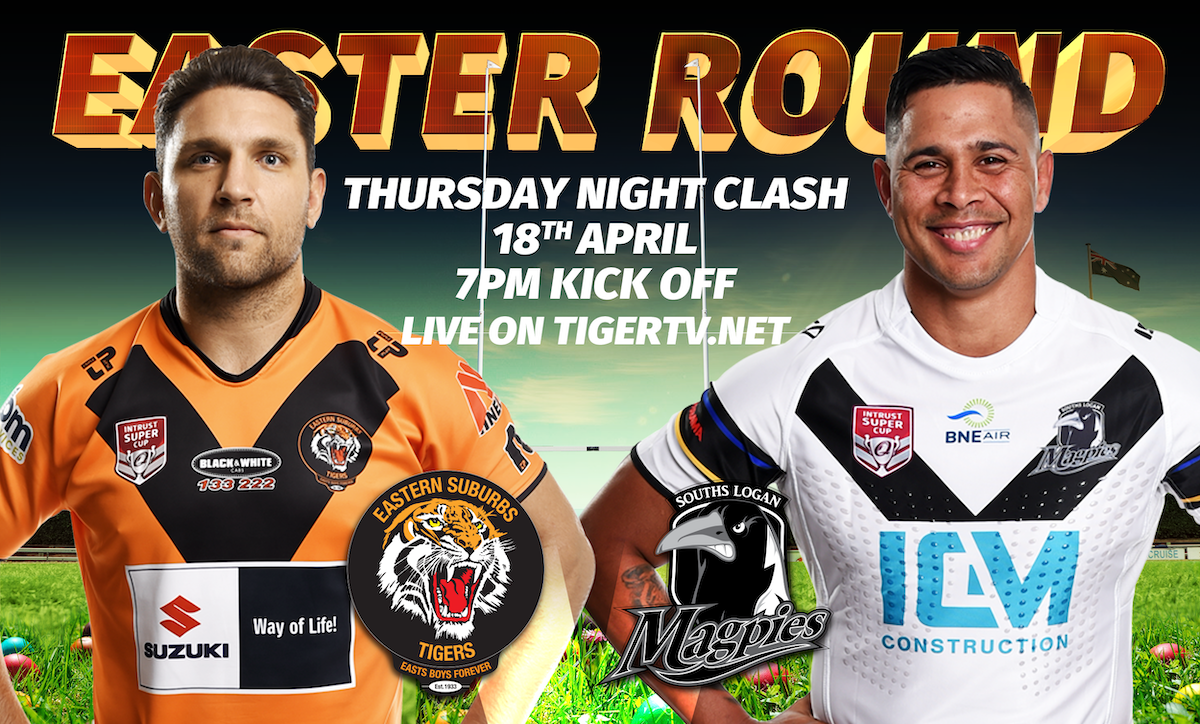 Easter Round ISC Easts Tigers