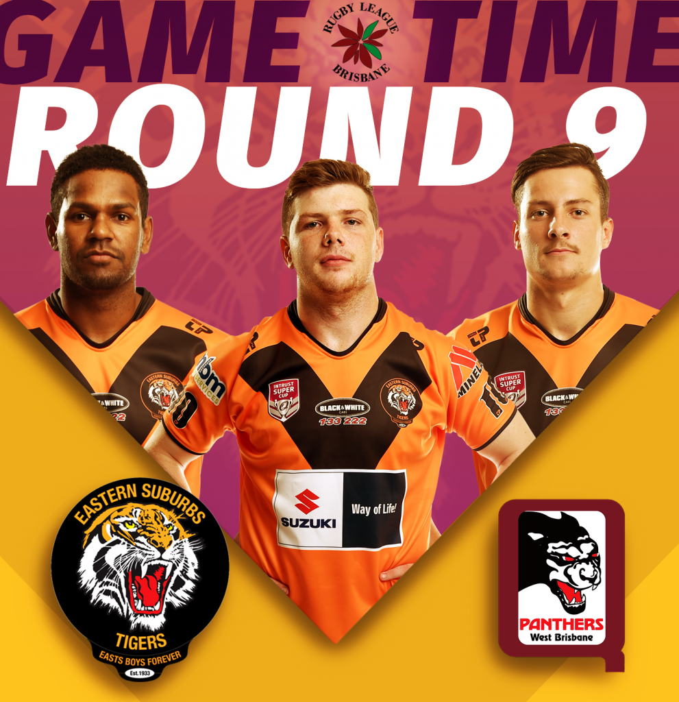 Round 9 BRL Easts Tigers v West Brisbane Panthers