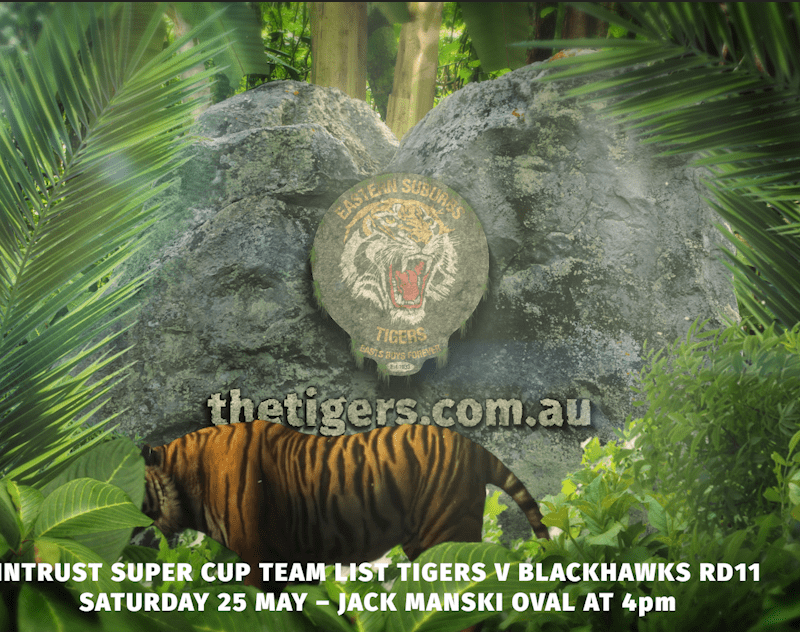 Intrust Super Cup Round 11 Suzuki Easts Tigers v Townsville Blackhawks