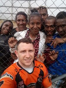 Photo by Añnie Dilzscar Jâćkż Rd 18 Country Week PNG Hunters V Suzuki Easts Tigers in Wabag