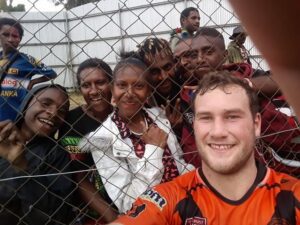 Photo by Añnie Dilzscar Jâćkż Rd 18 Country Week PNG Hunters V Suzuki Easts Tigers in Wabag