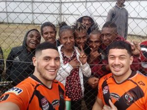Photo by Añnie Dilzscar Jâćkż Rd 18 Country Week PNG Hunters V Suzuki Easts Tigers in Wabag