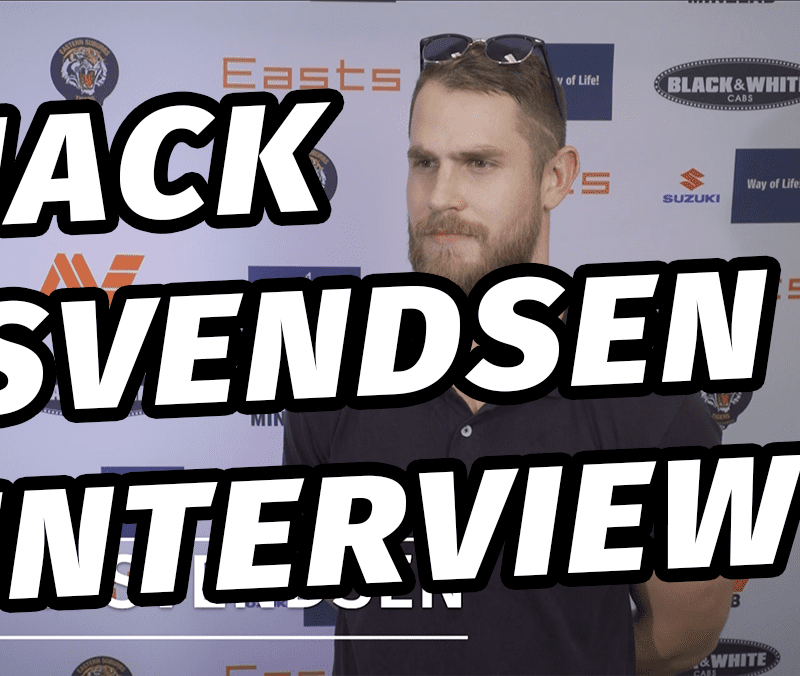 Interview with Jack Svendsen Intrust Super Cup Brisbane Rugby League Queensland footy football