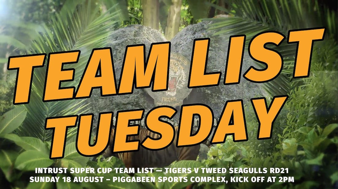 Team List Tuesday Rd 21