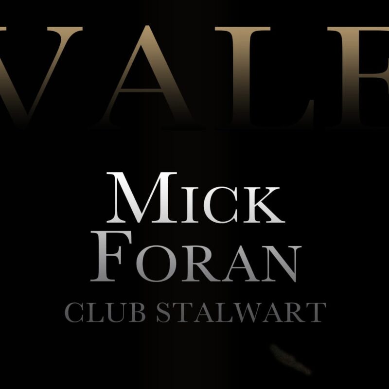 Vale Mick Foran Memorial