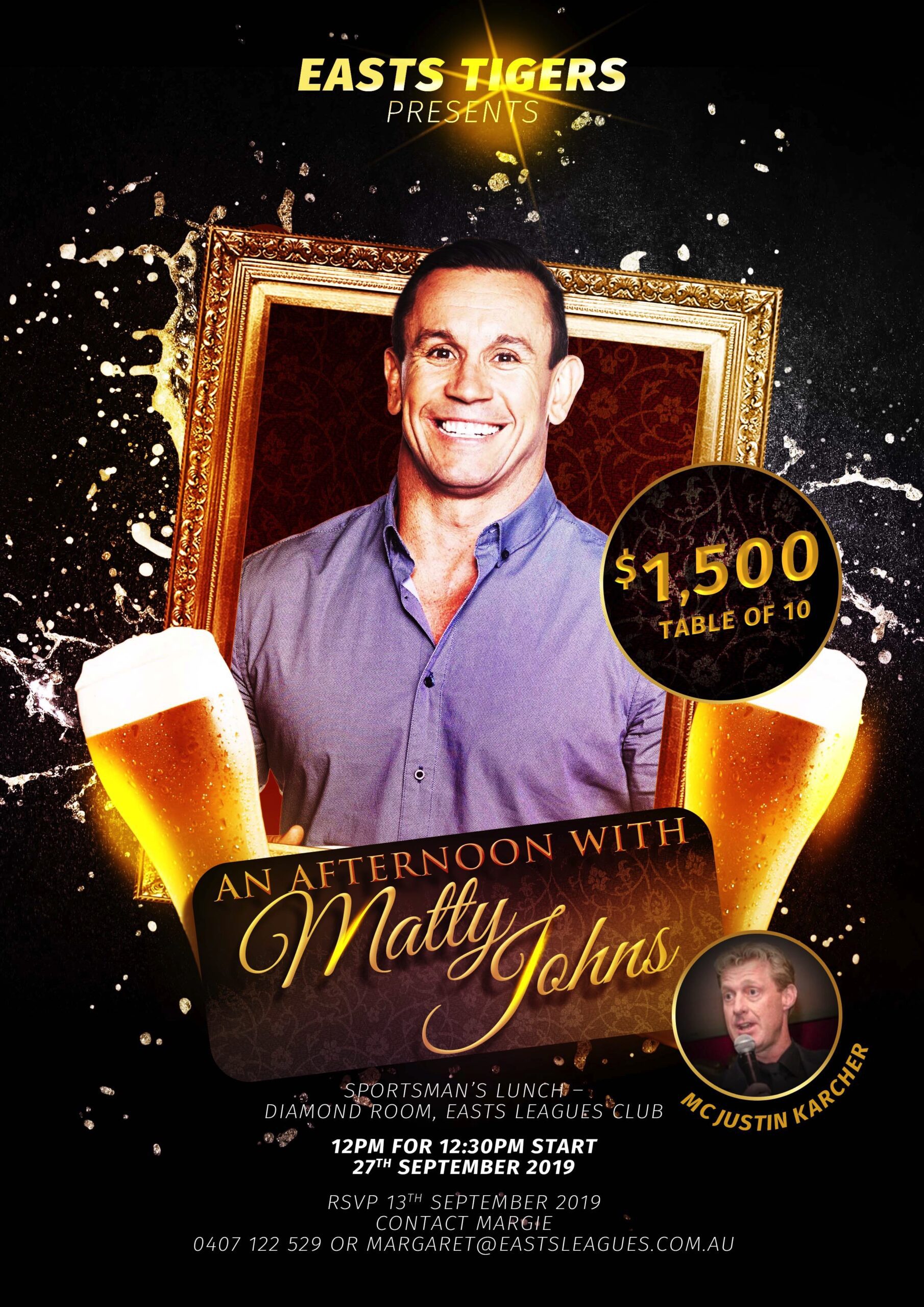 AN AFTERNOON WITH MATTY JOHNS