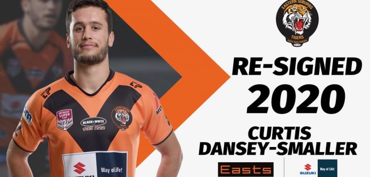 Curtis Dansey-Smaller Re-signs with Easts Tigers