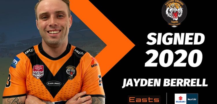 Jayden Berrell signs with Easts Tigers