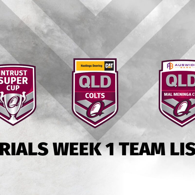 2020 Trials Week 1 Team List