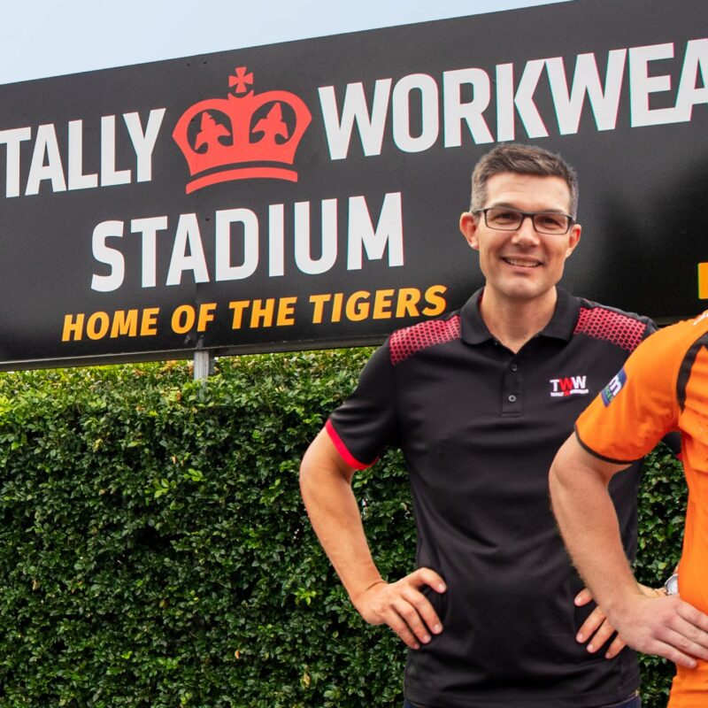 Matt Heath Totally Workwear Stadium Sign