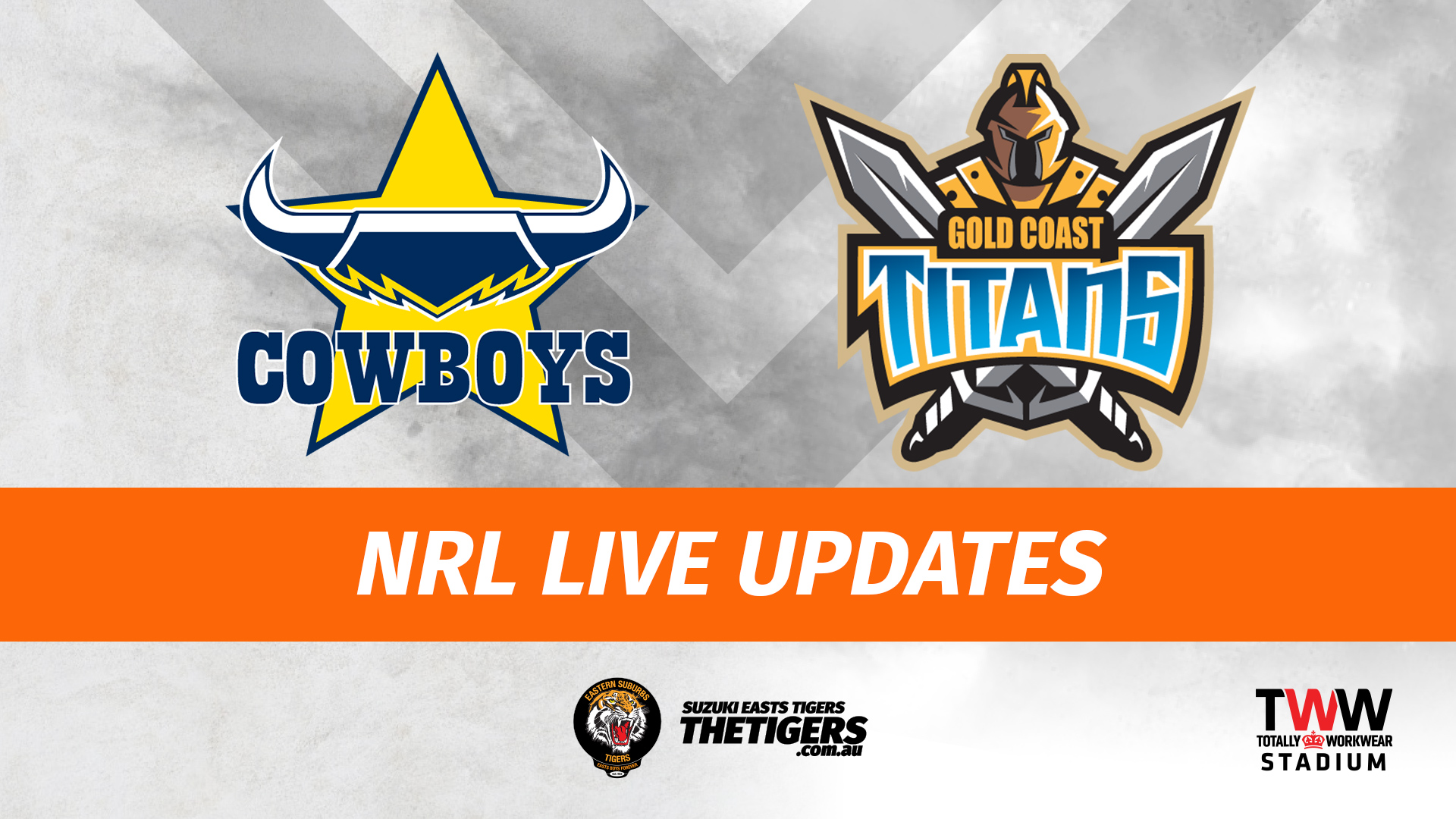 Cowboys Titans NRL Live Updates on TheTigers