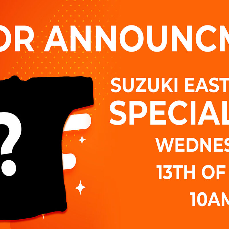 Major Announcement as Special Buys now available at Suzuki Easts Tigers