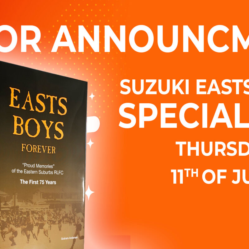 Special Buy: Easts Boys Forever Book