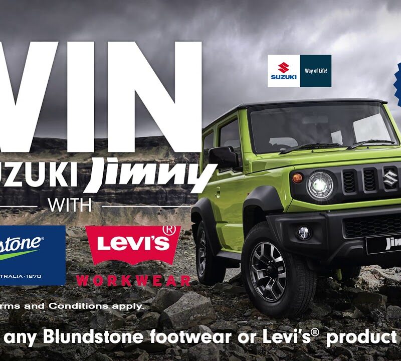 Win a Suzuki Jimny with Totally Workwear - Levis and Blundstone