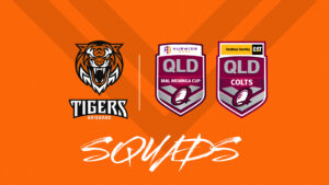 Brisbane Tigers Auswide Bank Mal Meninga U18s and Hastings Deering Colts u21s