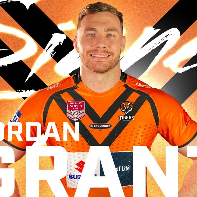 Jordan Grant Signs with Brisbane easts tigers