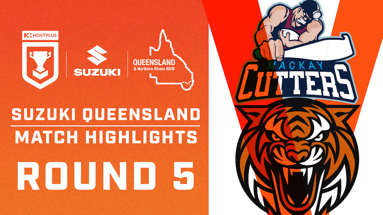 Suzuki Match Highlights from Round 5 Hostplus Cup Brisbane Tigers v Mackay Cutters