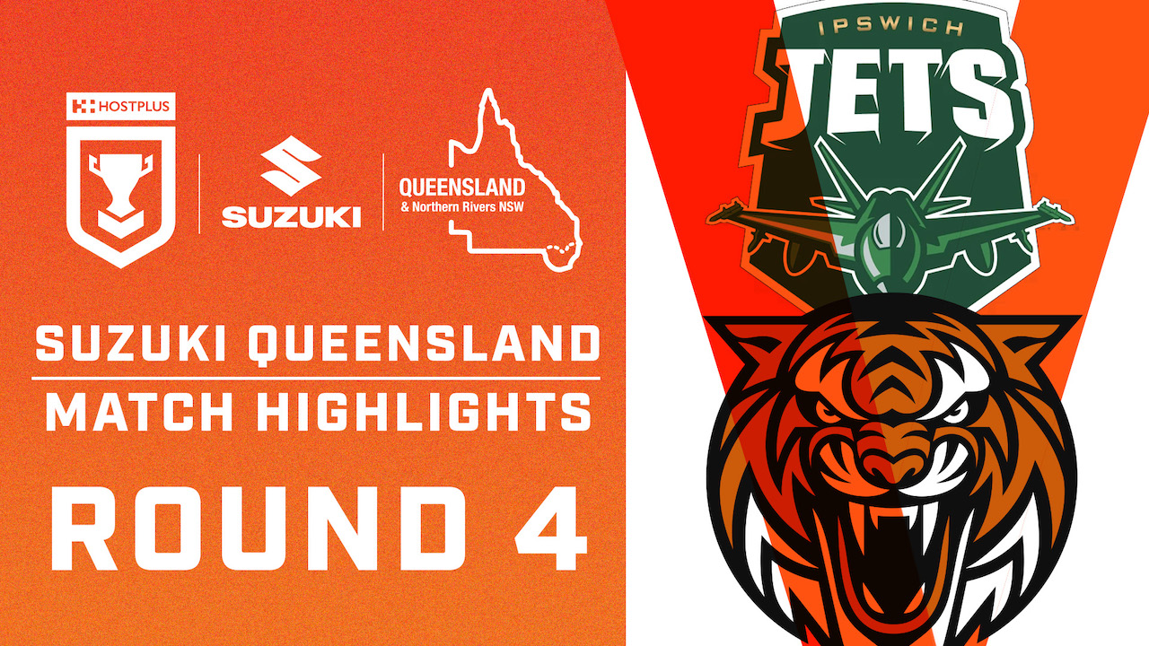 Suzuki Match Highlights from Round 4 Hostplus Cup Brisbane Tigers v Ipswich Jets