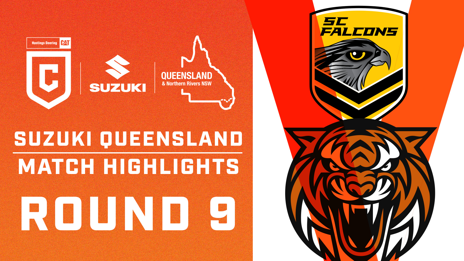 Suzuki Match Highlights from Round 9 Hastings Deering Colts Brisbane Tigers v SC Falcons
