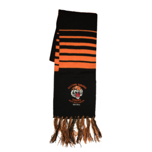 Scarf - Black and Orange Tigers