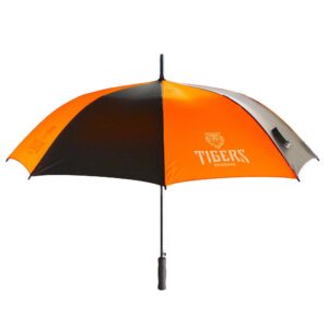 Umbrella - Black and Orange Striped Tigers