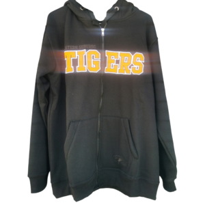 Hoodie - Black Tigers Zip Up (2019)